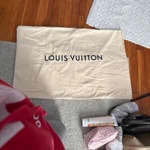Louis Vuitton xxlCream Storage Bag/dust bag  fit the largest purse get30/21